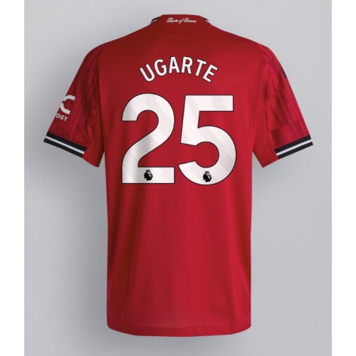 Stroje piłkarskie Manchester United Manuel Ugarte #25 Koszulka Podstawowej 2025-26 Krótki Rękaw
